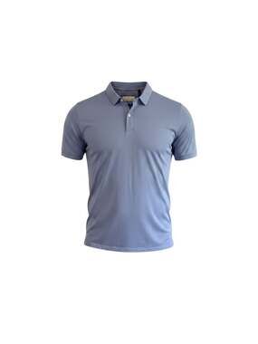 Modern Ambition Men's Stretch Moisture Wicking Polo Shirt Blue XL